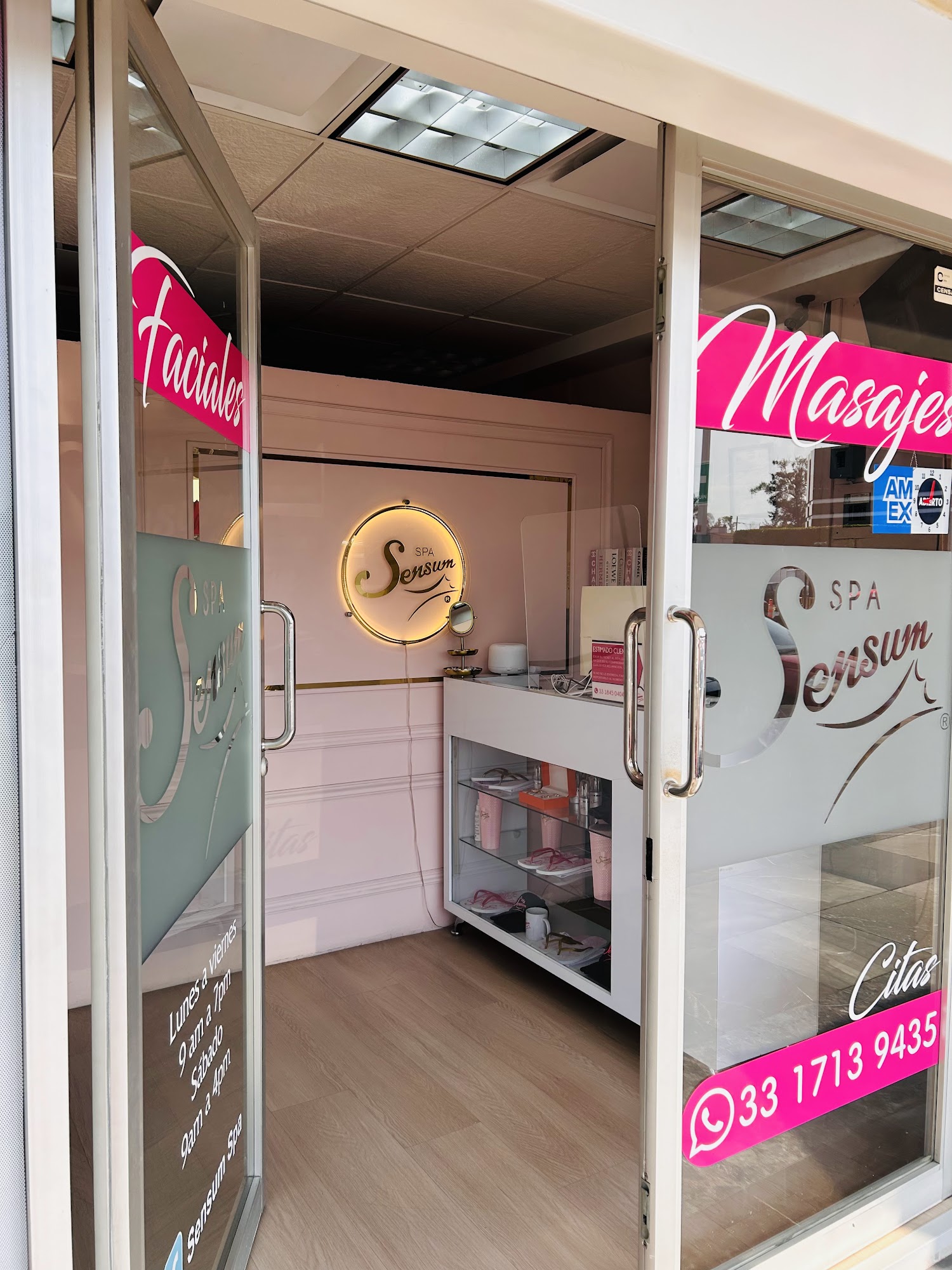 Instalaciones y cabinas de Sensum Spa en Plaza Fiesta Arboledas