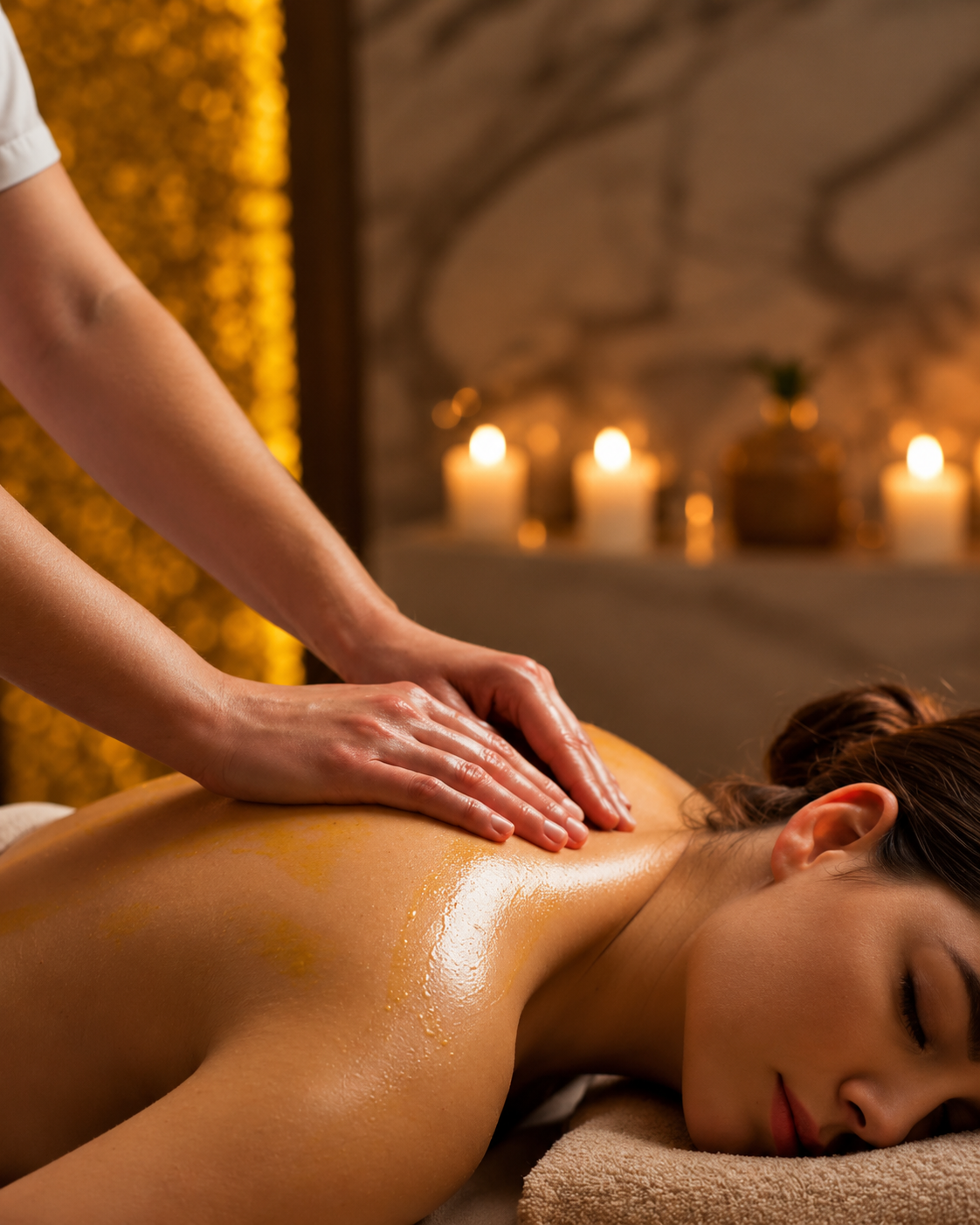 Sesión de masaje y bienestar en Sensum Spa